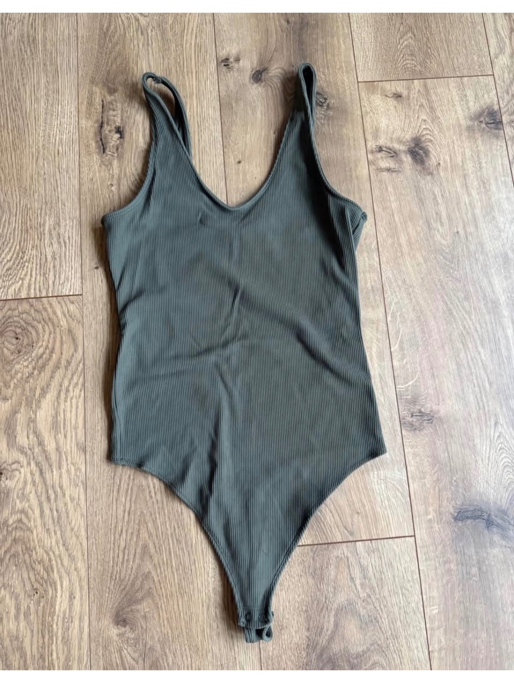 Abercrombie olive bodysuit